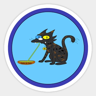 cat street Sticker